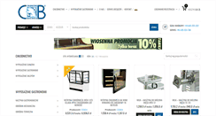 Desktop Screenshot of cb-chlodnictwo.pl
